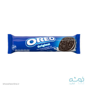 بیسکویت شکلات با مغز وانیل اورئو OREO VANILLA CHOCOLATE