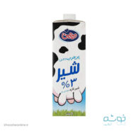 شیر پرچرب پاکتی 1 لیتری میهن