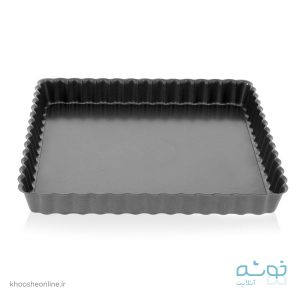 قالب تفلون تارت مستطیل کف جدا 31*21 سانت