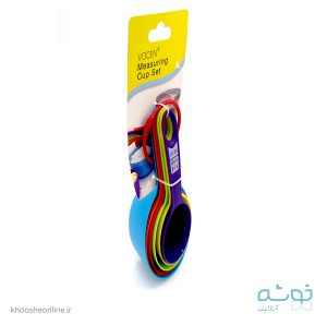 ست پیمانه قاشقی 6 عددی پلاستیکی VOCEN