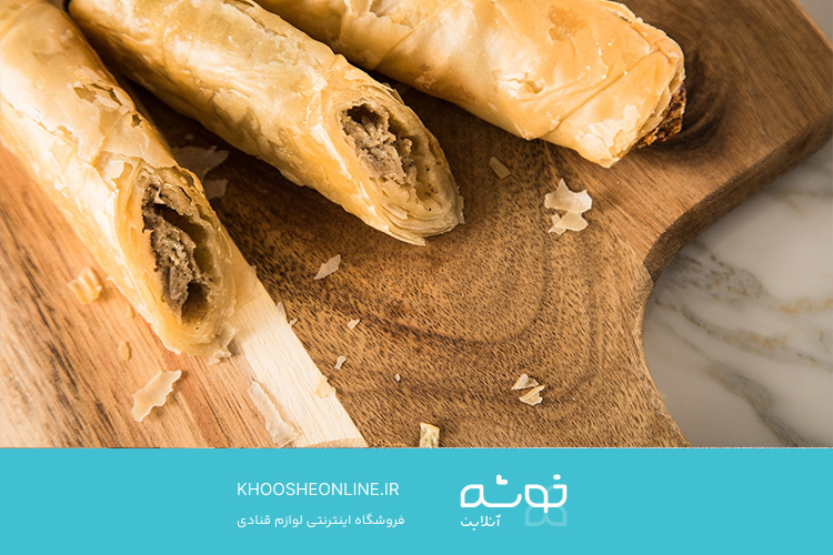 5 غذا با خمیر یوفکا