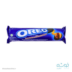 بیسکویت شکلات بادام زمینی اورئو OREO PEANUT BUTTER