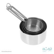 ست پیمانه استیل 4 عددی