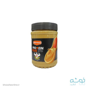 کره بادام زمینی پروتینی 400 گرمی شیررضا