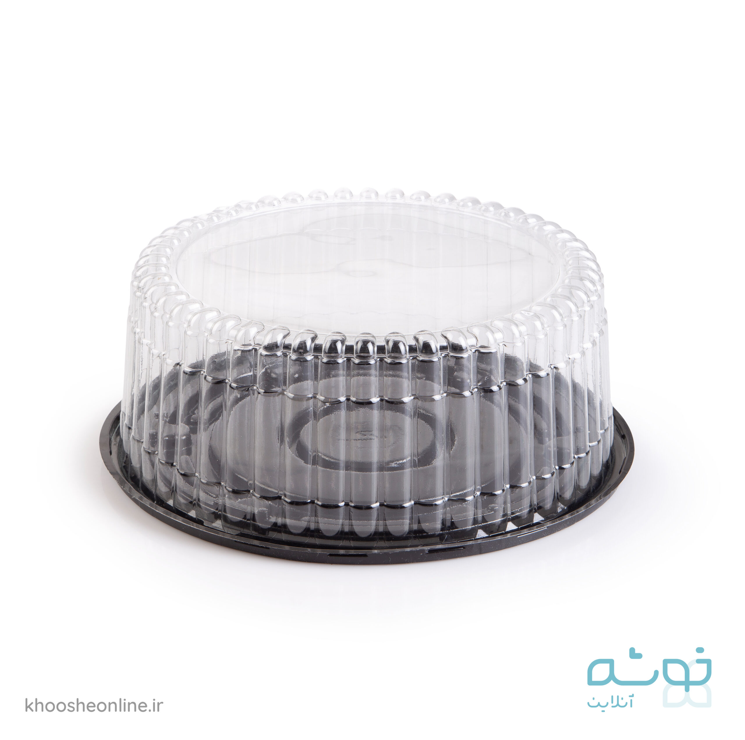 ظرف حمل کیک 25 سانت طلقی ارتفاع 12