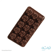 قالب شکلات سیلیکونی گل رز022