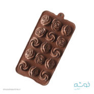 قالب شکلات سیلیکونی گل رز023